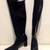 Sexy Black Patent Leather Thigh High Boots - Sz 8.5 4 thumbnail