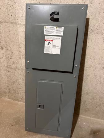 Cummins 100 Amp Generator Switch Panel 1