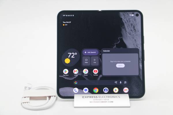 EXCELLENT Google Pixel 11 Pro Fold 256GB Obsidian *FACTORY UNLOCKED* 1