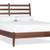 Solid Walnut Wood Bed Frame - Queen 6 thumbnail