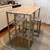 tall dining table for two, with shelves 4 thumbnail