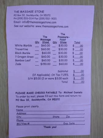 Nuevo masaje con piedra de mármol - $50 (hayward / castro valley)63439846065411123