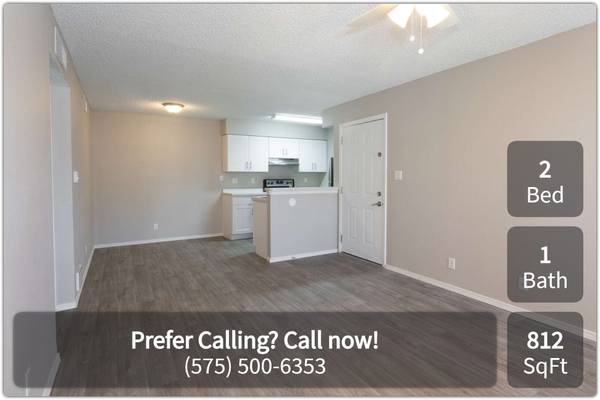 $1,100 / 2hab - 812ft2 - ¡Cómodo de 2 habitaciones, 1 baño, ubicación privilegiada! (Las Cruces - Cerca de NMSU)63687913598465120