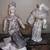 2 Porcelain Lady Dolls-Figurines 2 thumbnail