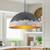 Y'INSP 15.75" Large Hammered Adjustable Pendant Light Fixtures, Farmho 1 thumbnail