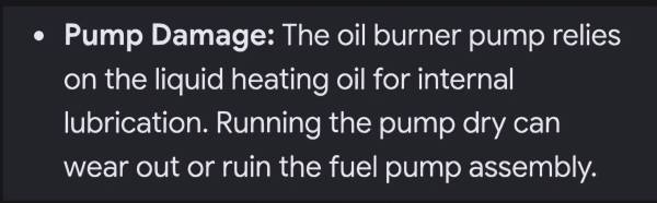 Always watch a technician when they work on your oil furnace 1
