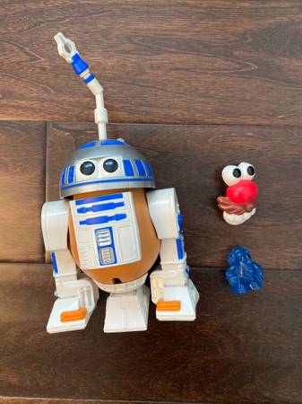 2006 Star Wars R2D2 Mr Potato Head: Artoo Potatoo With Princess Tater 1