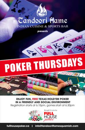 Free Poker Tournament Every Thursday! 1
