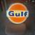 Vintage Authentic illuminated Gulf gas station signs 1 thumbnail