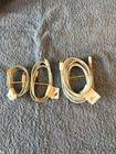 3 iPhone Charging Cables ~ 3', 3', 10' 1