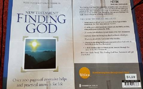 Finding God New Testament ('84 NIV) 1