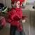 Miss Holly Choir Lady Christmas Figurine 9 thumbnail