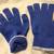 New Blue Wool Gloves 3 thumbnail