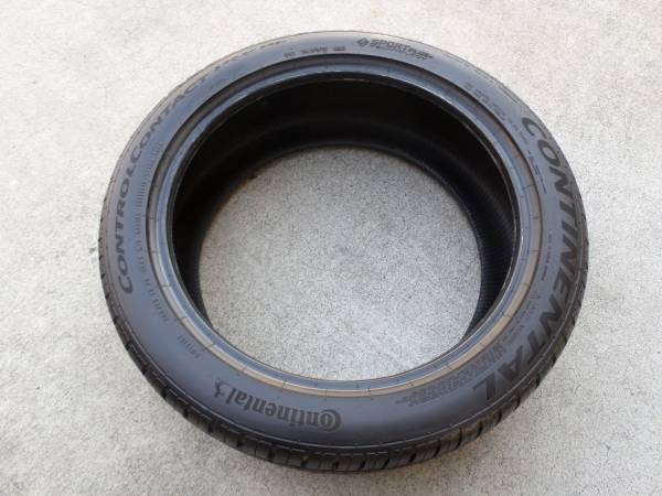 245/45/20, 1 Continental ControlContact Sport SRS+ tire, 245/45ZR20 1