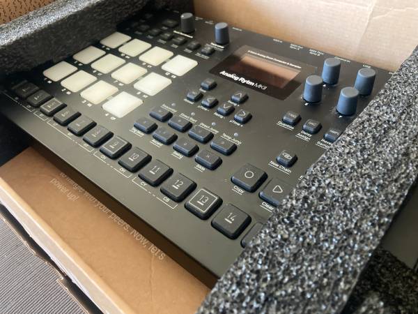 Elektron Analog Rytm MKII (Black) - COMPLETE in box 1