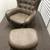 Tufted Swivel Chair & Ottoman Faux Leather Brown" by Project 62. 8 thumbnail