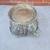 FIREPLACE COAL SHUTTLE BUCKET PALE BRASS AND COPPER ORNATE 6 thumbnail