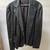 Mens Leather Jacket Black Great Addition to Costume Department Film 3 thumbnail