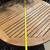 Round Teak Table 51” With 4 Teak Chairs (made By Country Casual Of England)  L 11 thumbnail