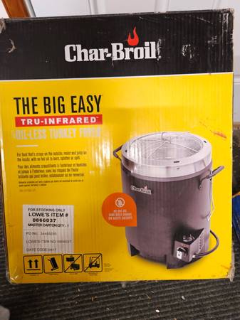 Char-Broil THE BIG EASY Turkey Fryer **NEW IN BOX** 1