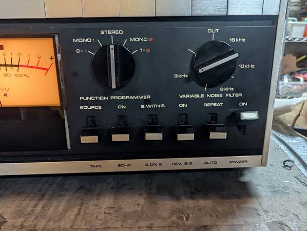 Ampex AX-300 auto reverse Reel to Reel with 12 tapes - $350 (Bristol)63441467014019124