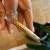 Solid Yellow Gold Bangle open from the side with Beautiful Design 6 thumbnail