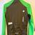 Attaquer All Day Winter Long Sleeved Jersey Pine/Fluro Green 2 thumbnail