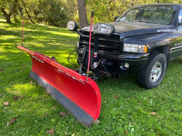 Boss snow plow 1