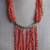 Coral Statement Necklace 3 thumbnail