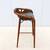 Italian Jean Philippe Nuel for Saintluc & Amura Hamac Walnut Barstool 15 thumbnail