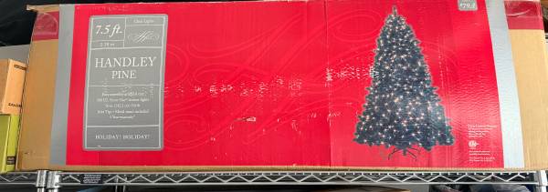 7’6” artificial Christmas Tree 1