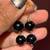 Yellow Gold Drop Earrings both Beautiful Blue Stones  Brand New 2 thumbnail