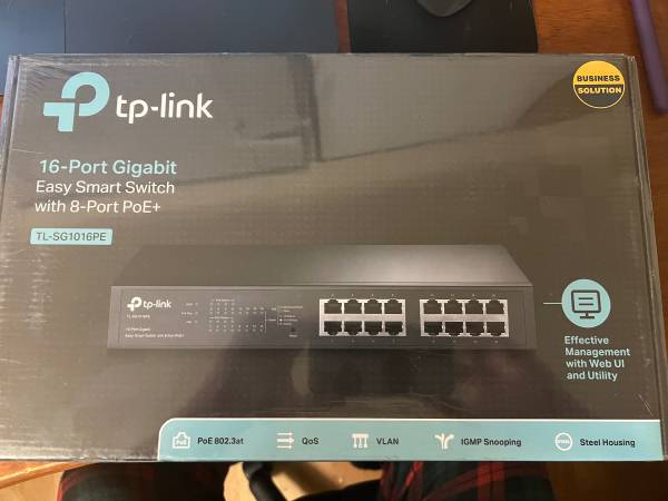 tp-link 16-Port Gigabit Easy Smart Switch 1