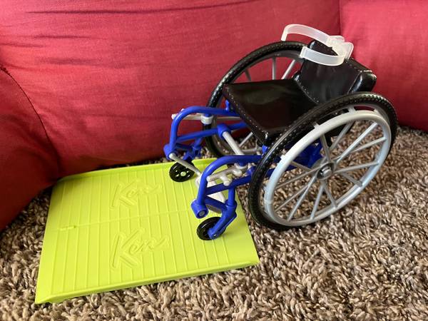 Barbies - Ken doll wheel chair. 1