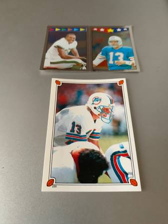 Dan Marino Football Card Stickers 1