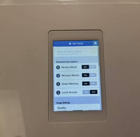 Neat Connect NC-1000 WiFi Touch Screen Cloud Scanner - $45 (San Jose)63471478892419122