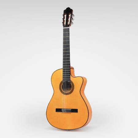 Flamenco Classical Electric Guitar Francisco E. 5FCE -BRAND NEW -Spain 1
