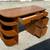 Solid wood desk with a book shelf side 2 thumbnail