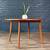 Expanding Mid-Century Swedish Modern Teak Dining Table by Karl-Erik Ek 5 thumbnail