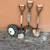 Flat free wheel barrow + shovels 1 thumbnail