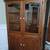 WOODEN CORNER CHINA CABINET 1 thumbnail