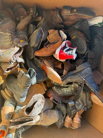 Shoes work and cowboy boots 1