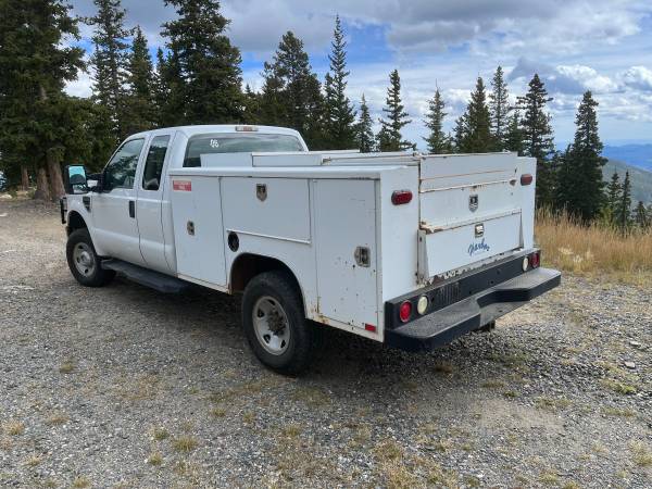 2009 Ford F250 XL super cab 4x4 8' service /utility bed Price Reduced! - $21,000 (Evergreen/Idaho Springs)63619738134915122