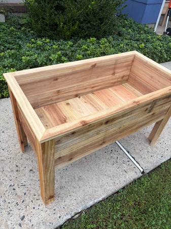Raised Solid Cedar garden beds 1