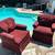 Pair of Red Armchairs 1 thumbnail