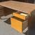 Mid Century Modern Executive Desk Mid Mod Finished Back Vintage 5 thumbnail