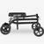 Economy KneeRover® Steerable Knee Scooter Black - Open Box 2 thumbnail