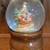 Vintage 1980's Musical Snow Globe Santa in His Sleigh with Reindeer an 1 thumbnail
