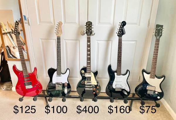 Guitar Lot #1 - See prices in Ad - Updated 6/7 1
