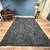 Crate & Barrel Dark Gray Shag Rug - 9x12 1 thumbnail